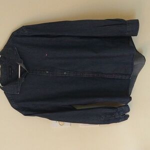 Men's Tommy Hilfiger denim jeans shirt extra large long sleeves